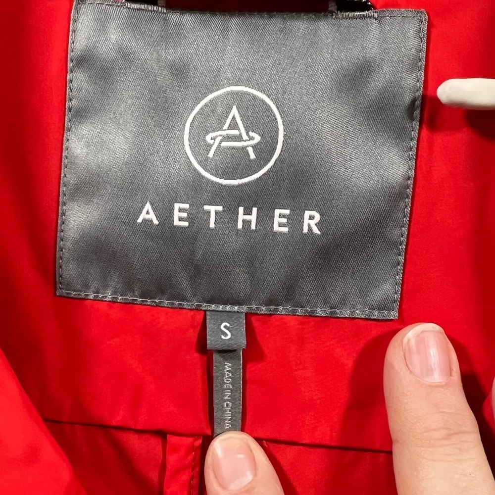 Aether Red Lightweight Full Zip Jacket Women's Si… - image 2